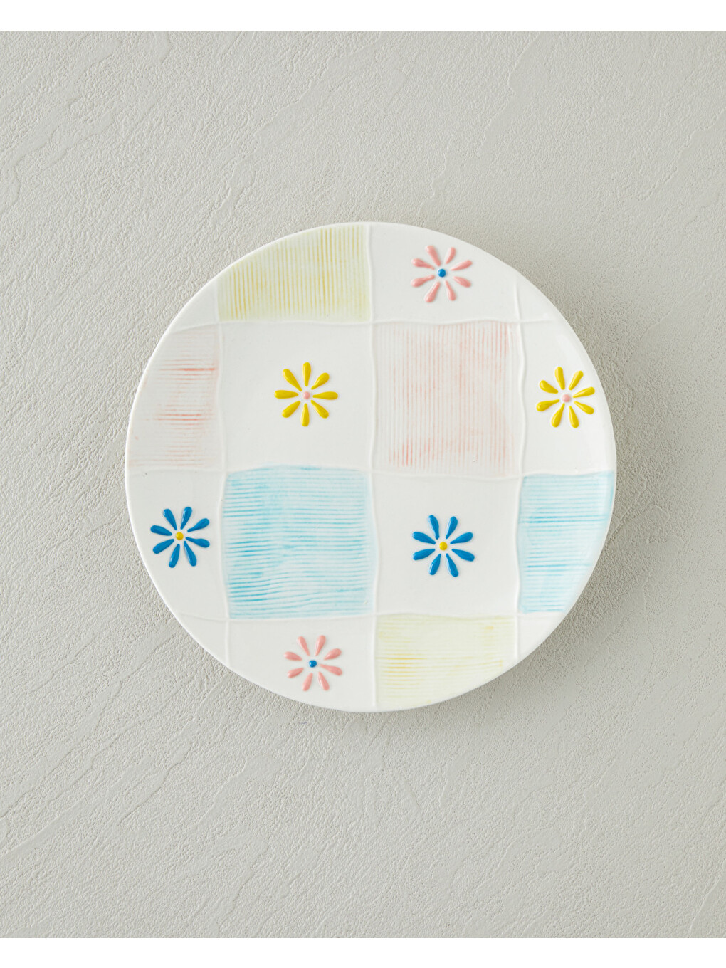 Beyaz Patchie Stoneware Pasta Tabağı 17,5 Cm Renkli-2