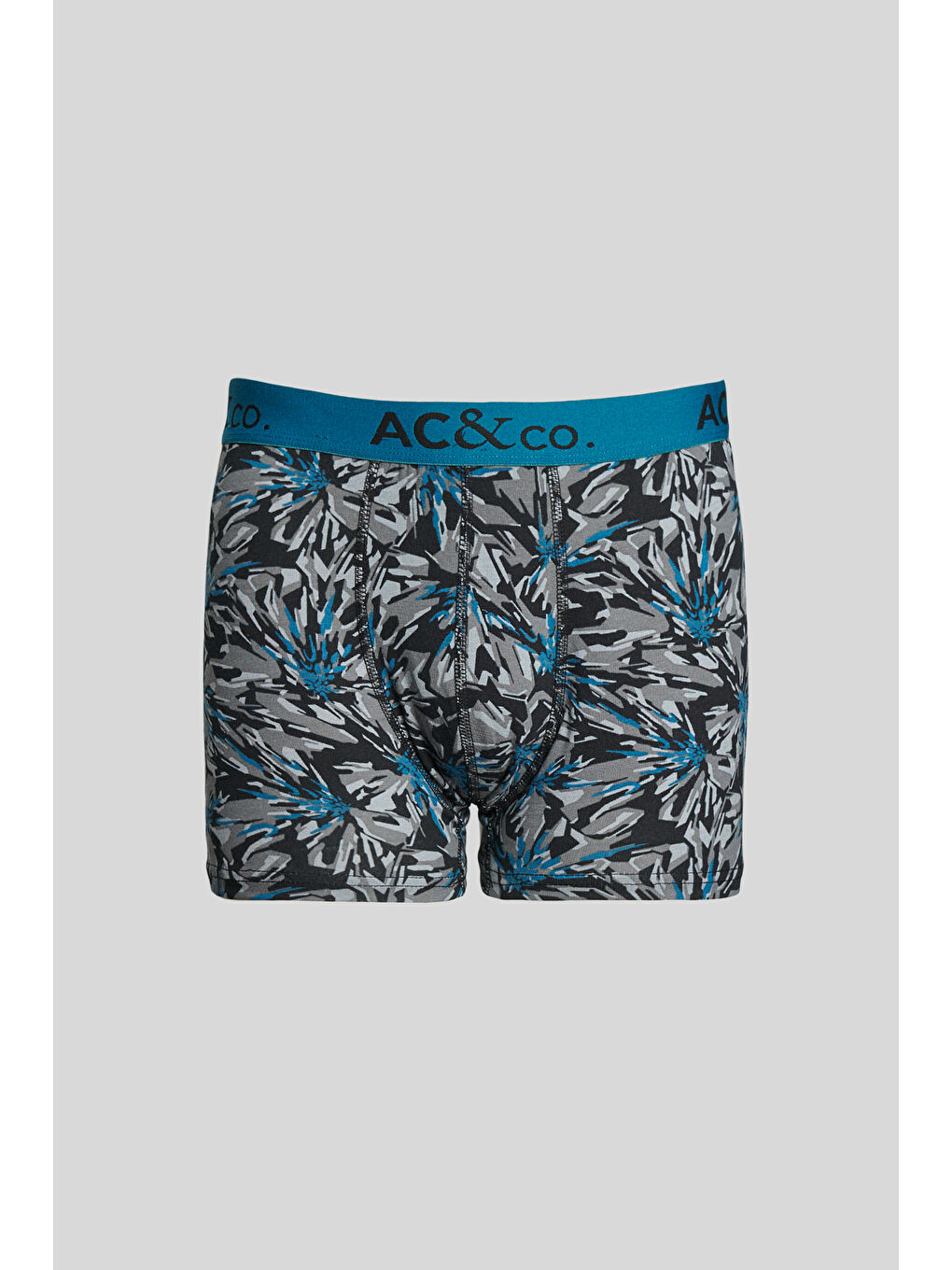 Erkek Siyah-Yeşil 3'lü Boxer Paketi-2