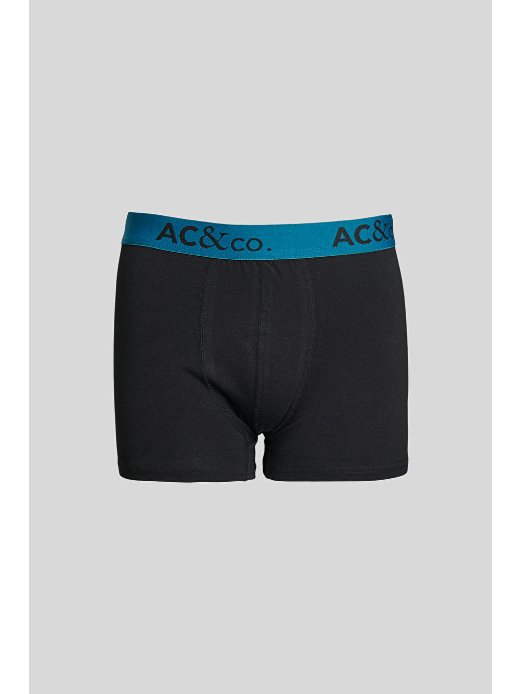 Erkek Siyah-Yeşil 3'lü Boxer Paketi-3