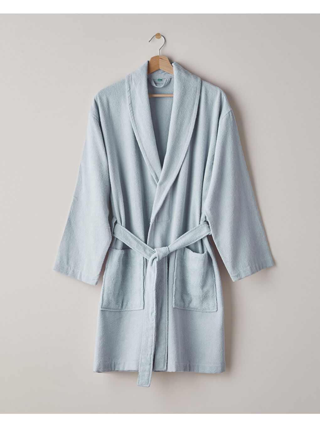 Yeşil Bubble Pamuk Bornoz L-XL Mint