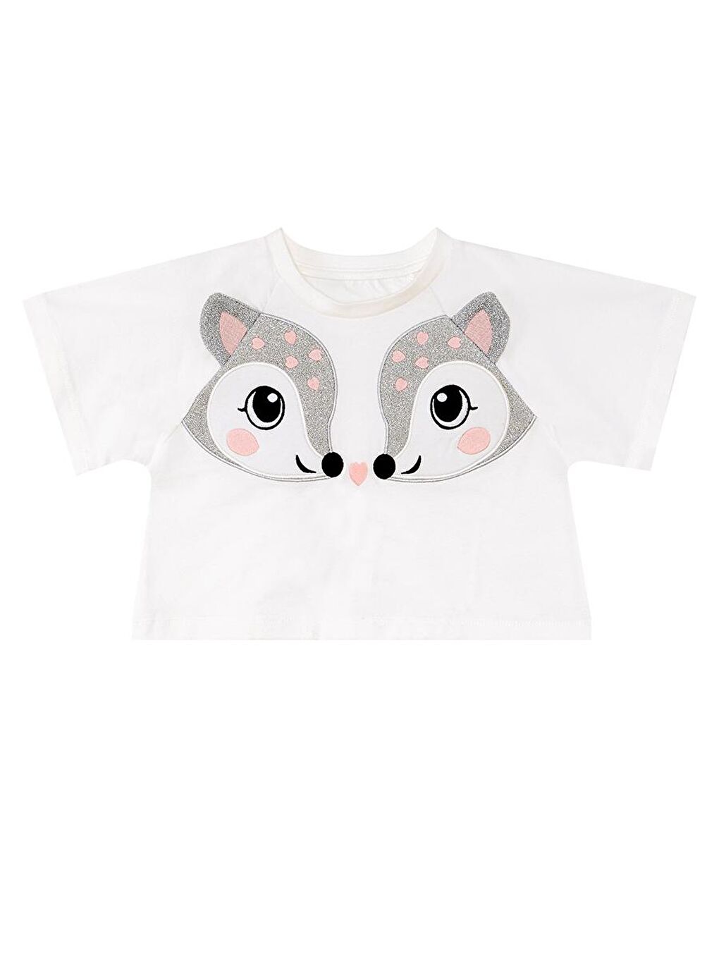 Denokids Pembe I·kiz Ceylan Kız Çocuk T-shirt Şort Takım - 4