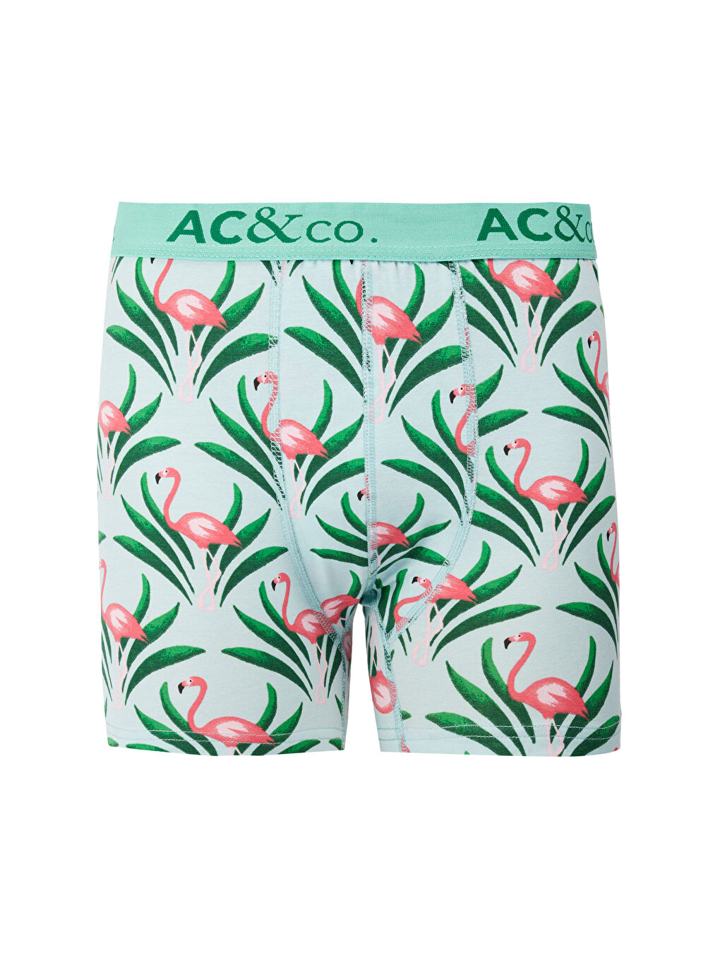 Erkek Siyah-Yeşil Pamuklu Esnek Desenli 3'lü Boxer Paketi-2