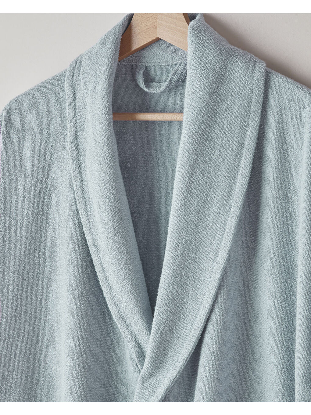 Yeşil Bubble Pamuk Bornoz L-XL Mint-1