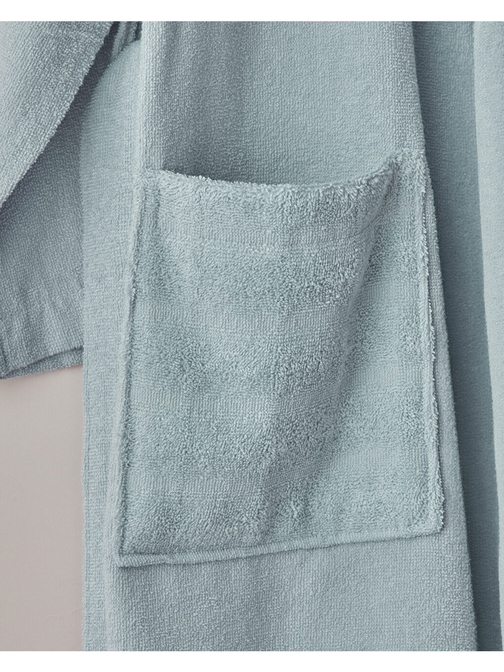 Yeşil Bubble Pamuk Bornoz L-XL Mint-2