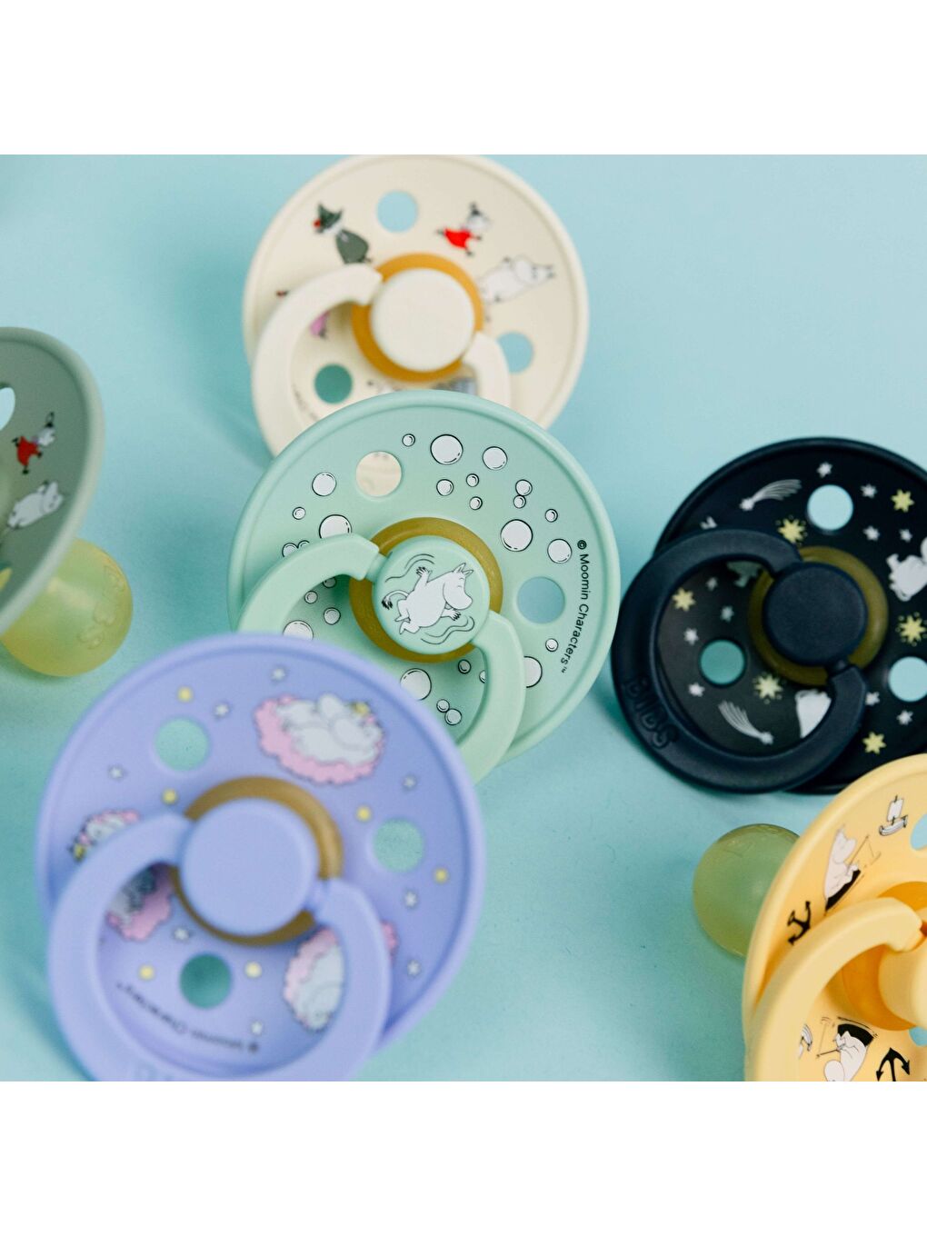 Moomin Colour Good Night Friends Emzik Deep Space No 1-4