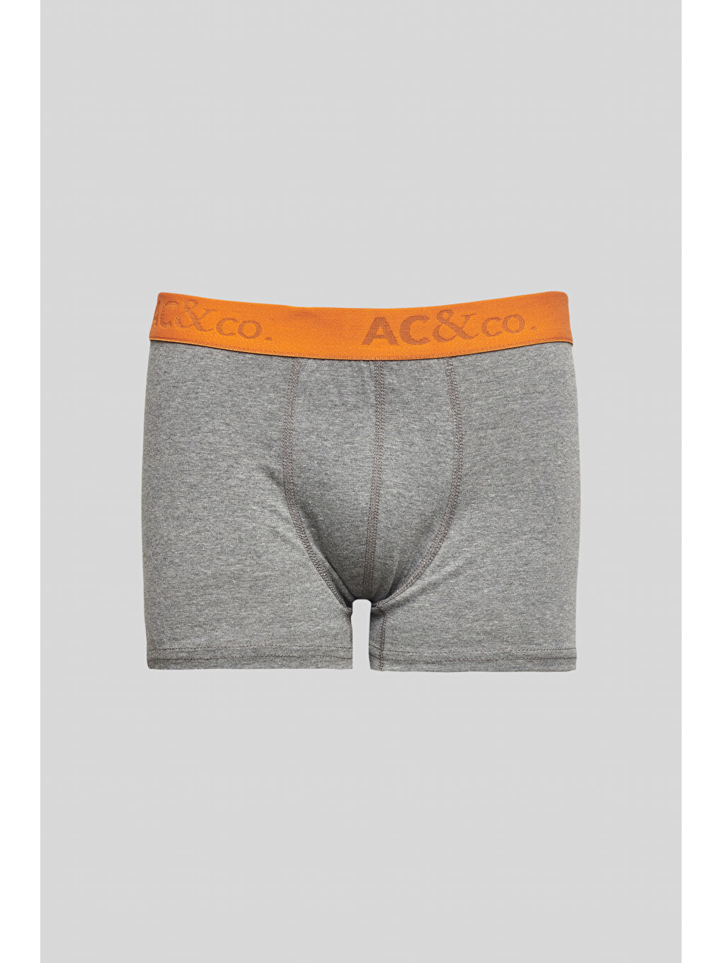 Erkek Siyah-Turuncu 3'lü Boxer Paketi-3