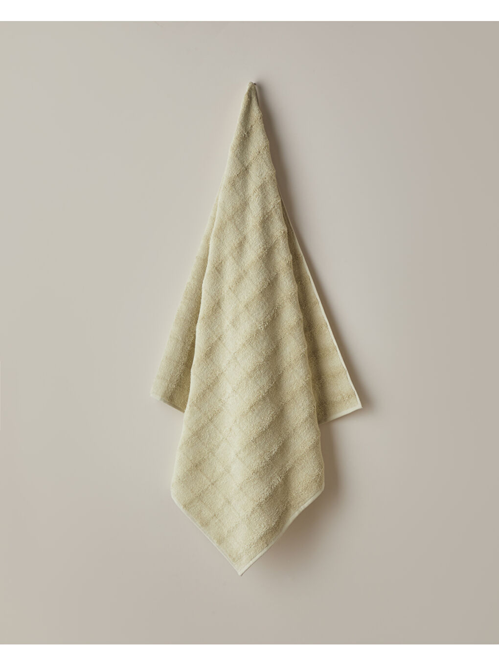 Bubble Pamuk Banyo Havlusu 70x140 cm Açık Yeşil