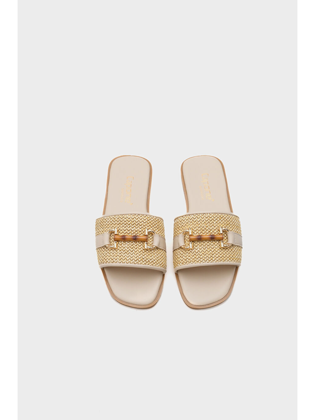 Bej Laila Kadın Terlik-5