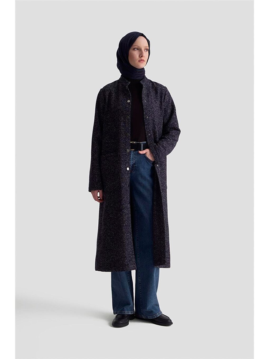 Melanjlı Örme Kap 25Kd1123 Lacivert-1