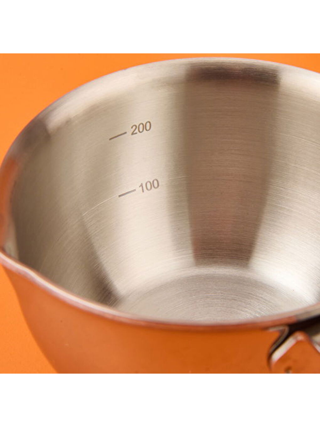 Çelik Sosluk - Gri / Kahverengi - 200 ml-1