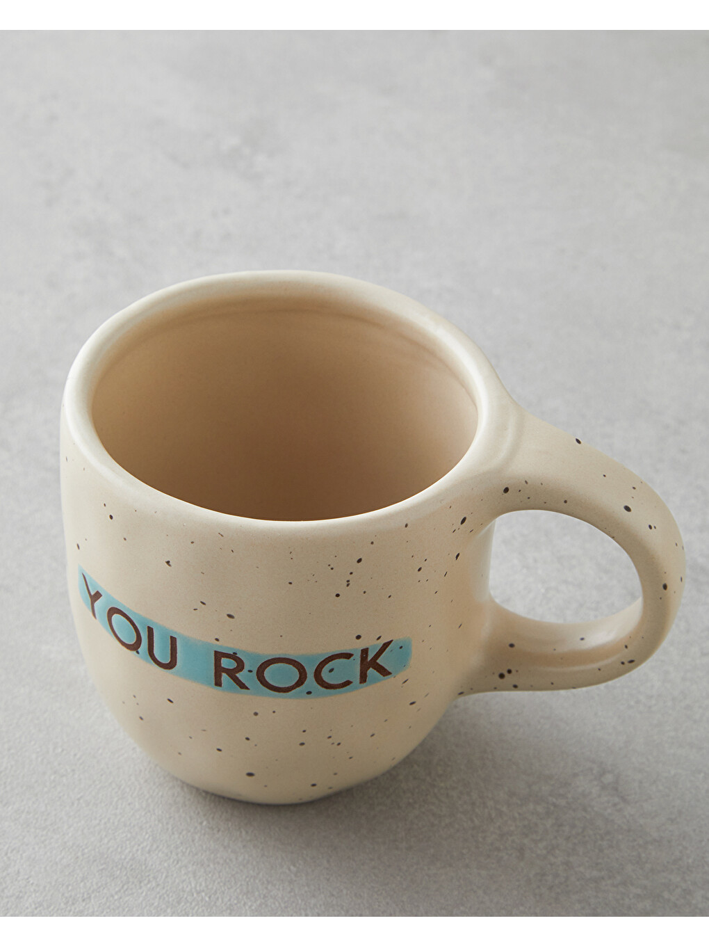 You Rock Stoneware Kupa 395 Ml Mavi-1