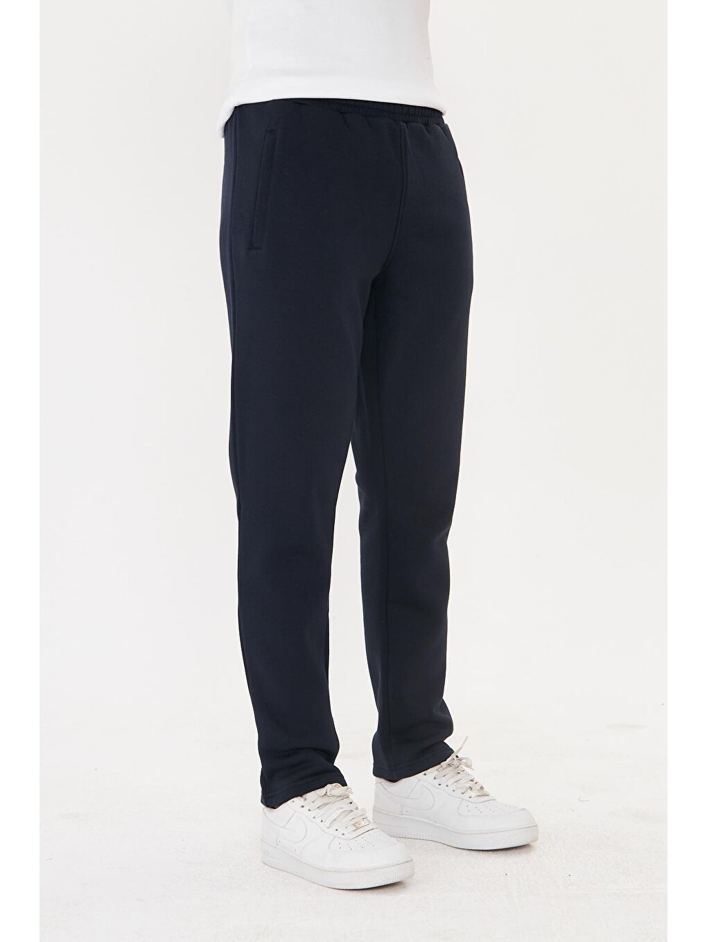 Erkek Kışlık 3 İplik Eşofman Altı Lacivert 201302-L-4