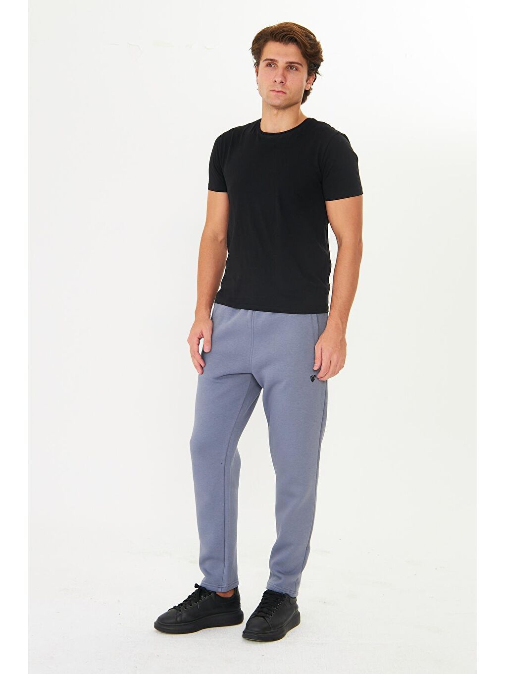 Erkek Kışlık 3 İplik Eşofman Altı A.İndigo 201302-İ-1