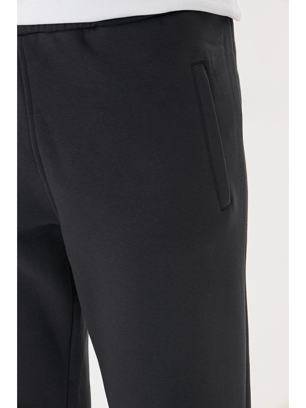 Erkek Kışlık 3 İplik Eşofman Altı Antrasit 201302-A-7