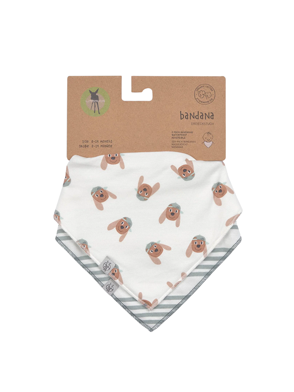 Tiny Team 2'li Bandana Önlük Köpek Temalı