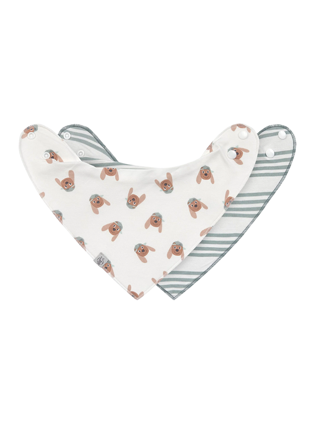 Tiny Team 2'li Bandana Önlük Köpek Temalı-1