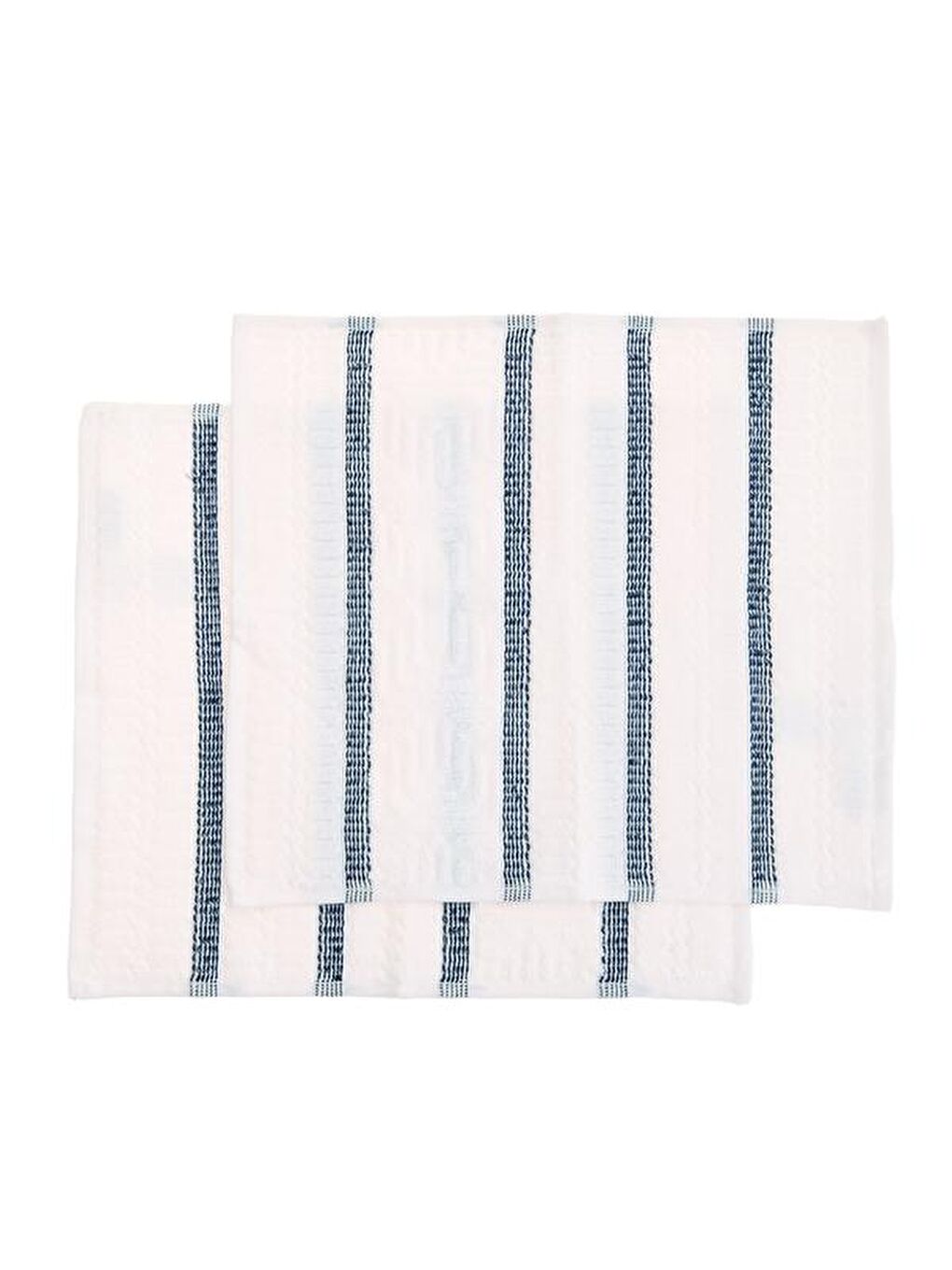 Soft Emma 2'li Havlu Seti - Beyaz - 30x30 cm-3