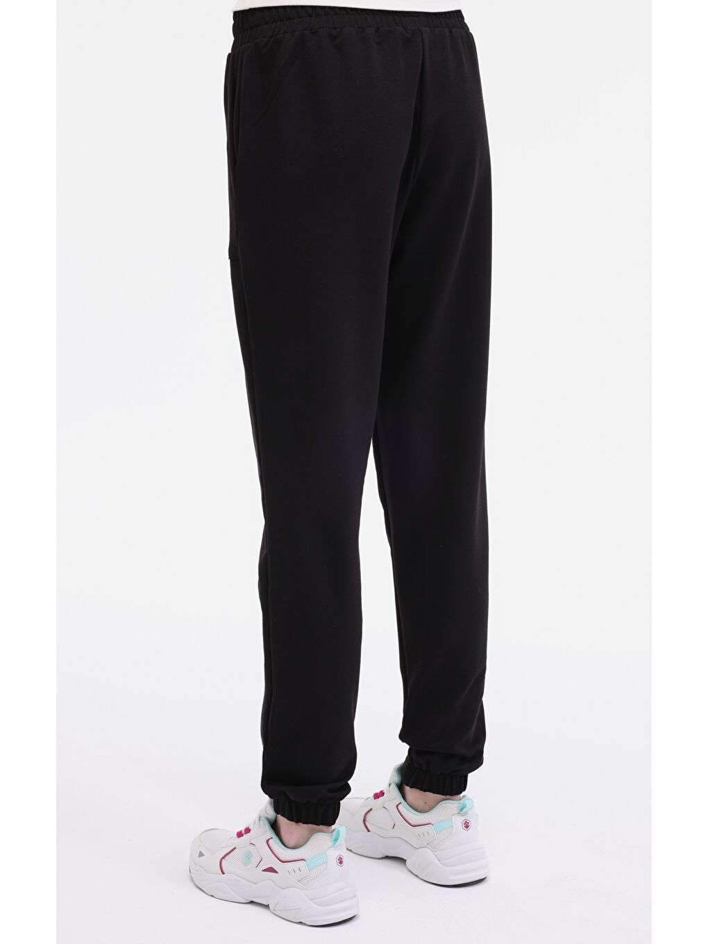 WB ANNA 22CT1170 5FX Siyah Kadın Eşofman Altı-1