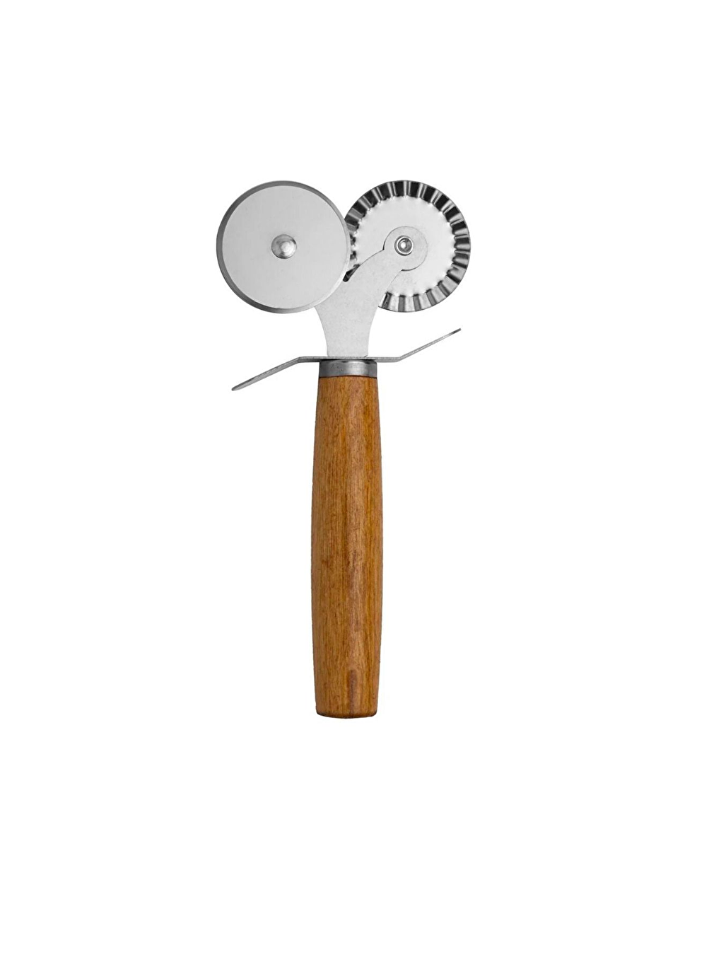 Gri Orta Boy Delikli Pizza Tepsisi 32 cm x 2 Adet Çift Başlı Pizza Ruleti ve Çelik Peynir Rendesi-1