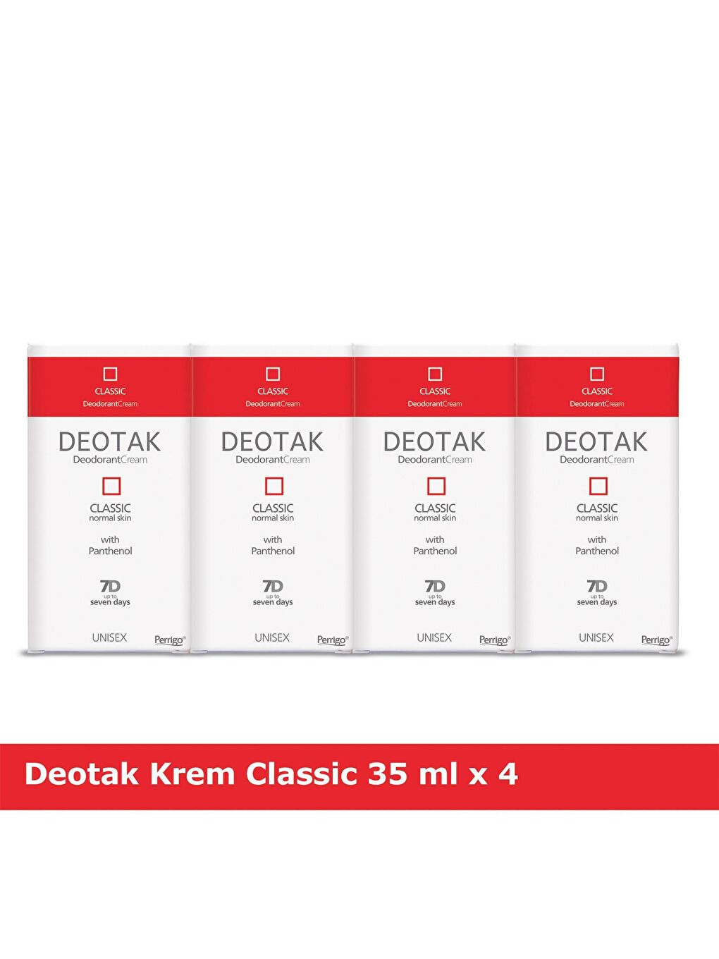 Deotak Krem Deodorant Classic x 4