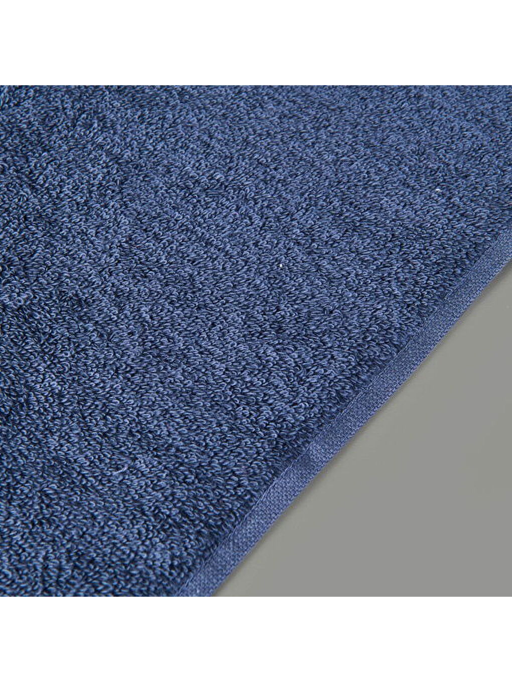 Soft Piene El Havlusu - Lacivert / Kiremit - 30x50 cm-1