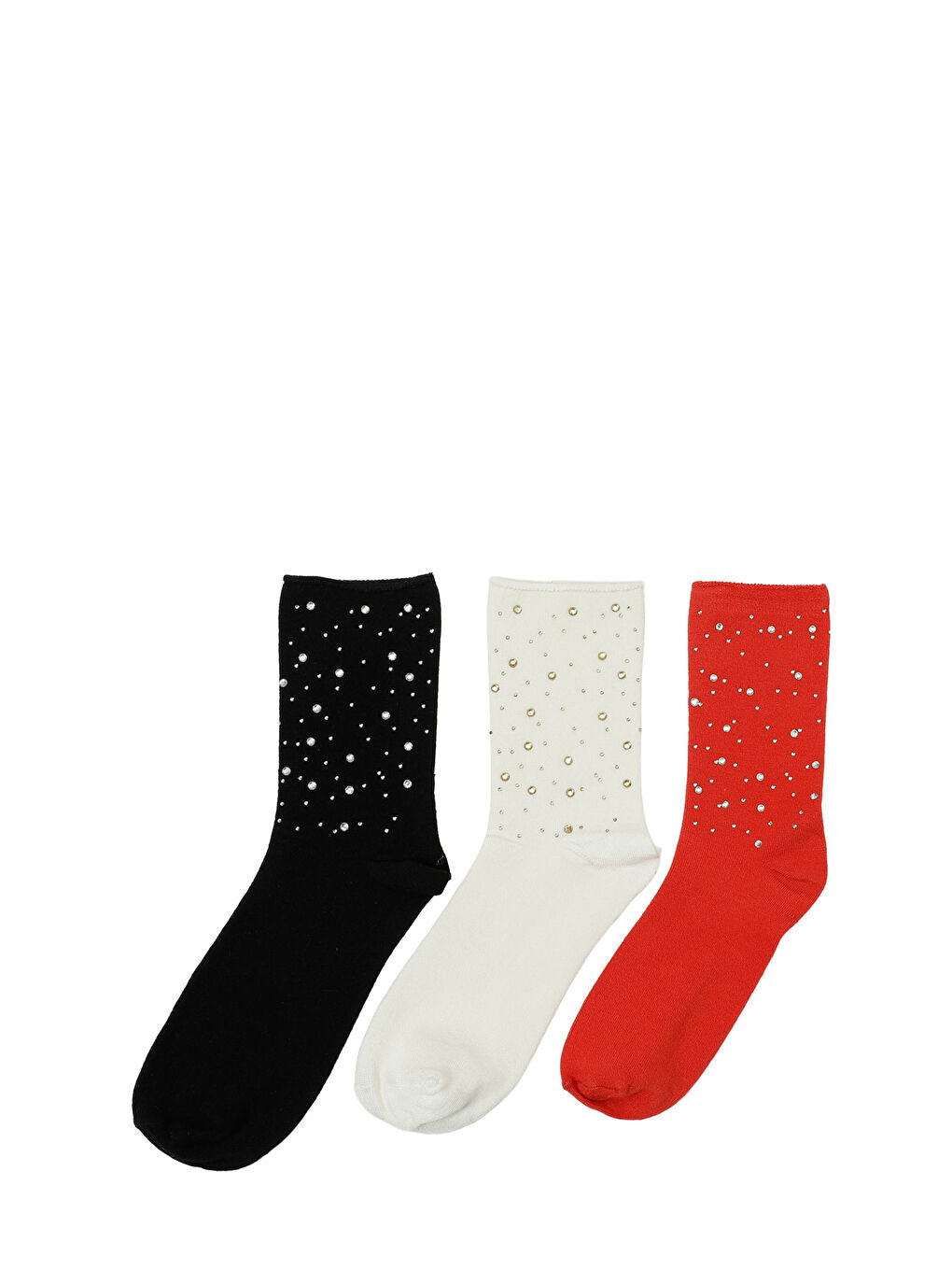 TAS 3 LU SKT-W 5PR Kırmızı Kadın Soket Çorap