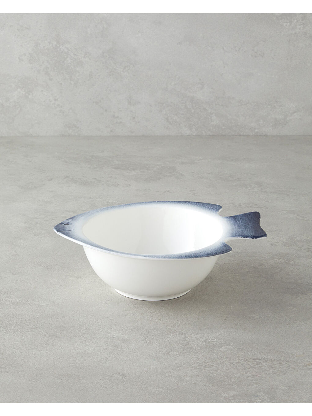 Marinova Porselen Kase 23 cm Mavi-Beyaz-1