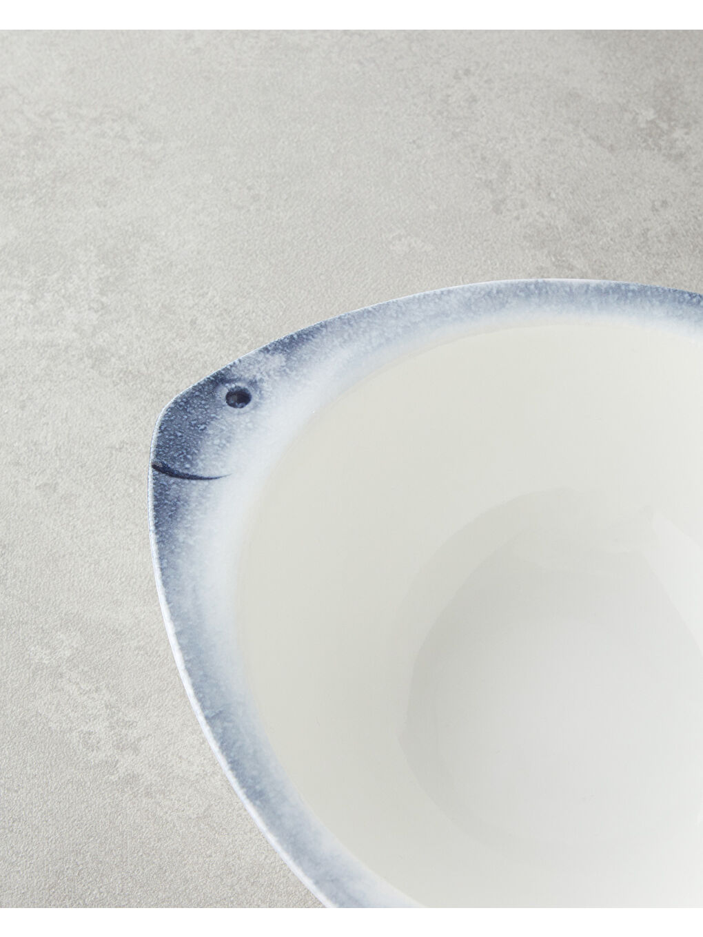 Marinova Porselen Kase 23 cm Mavi-Beyaz-2