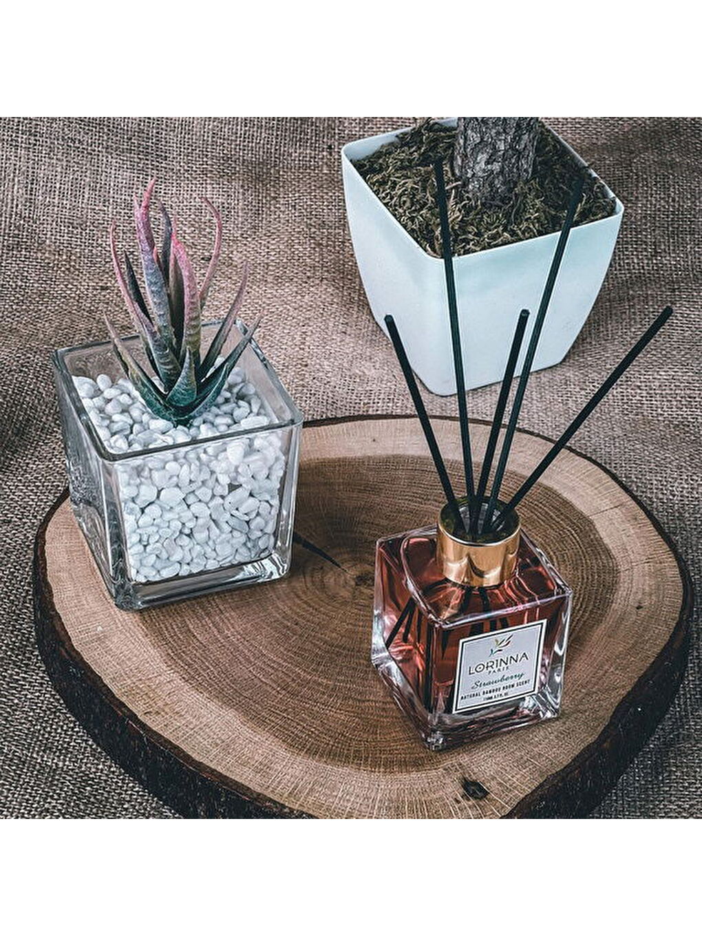 Renksiz Strawberry Çubuklu Oda Kokusu - Şeffaf - 110 ml