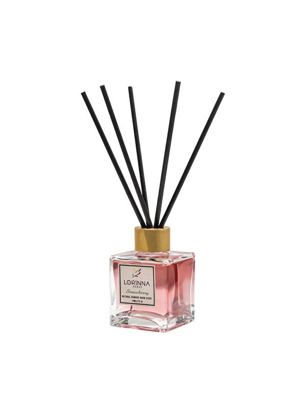 Renksiz Strawberry Çubuklu Oda Kokusu - Şeffaf - 110 ml-2