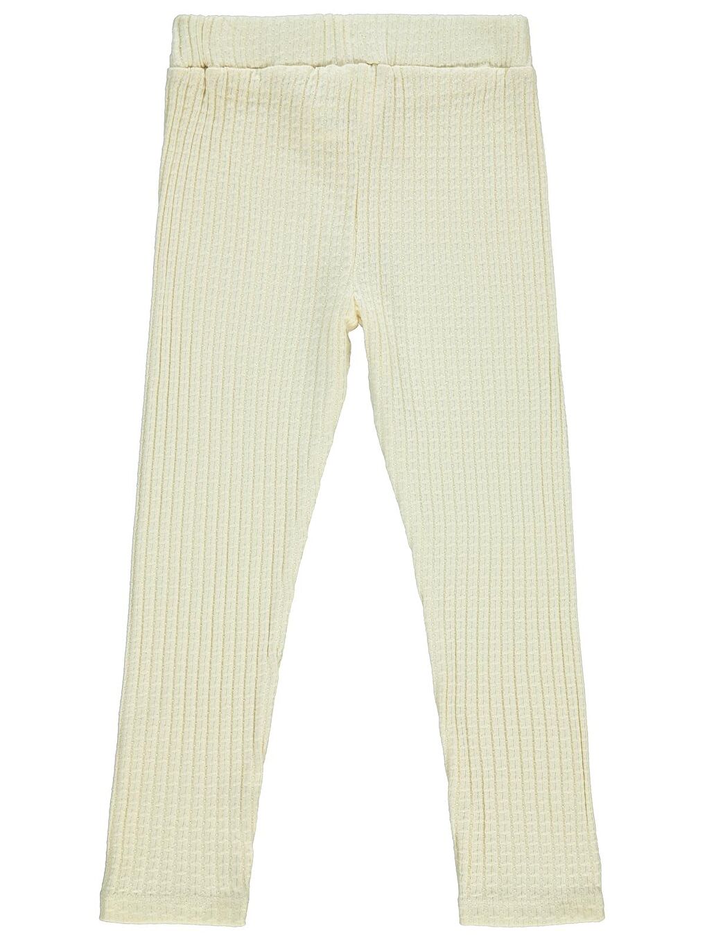 Beyaz Girls Kız Çocuk Tayt 10-13 Yaş Tebeşir-1