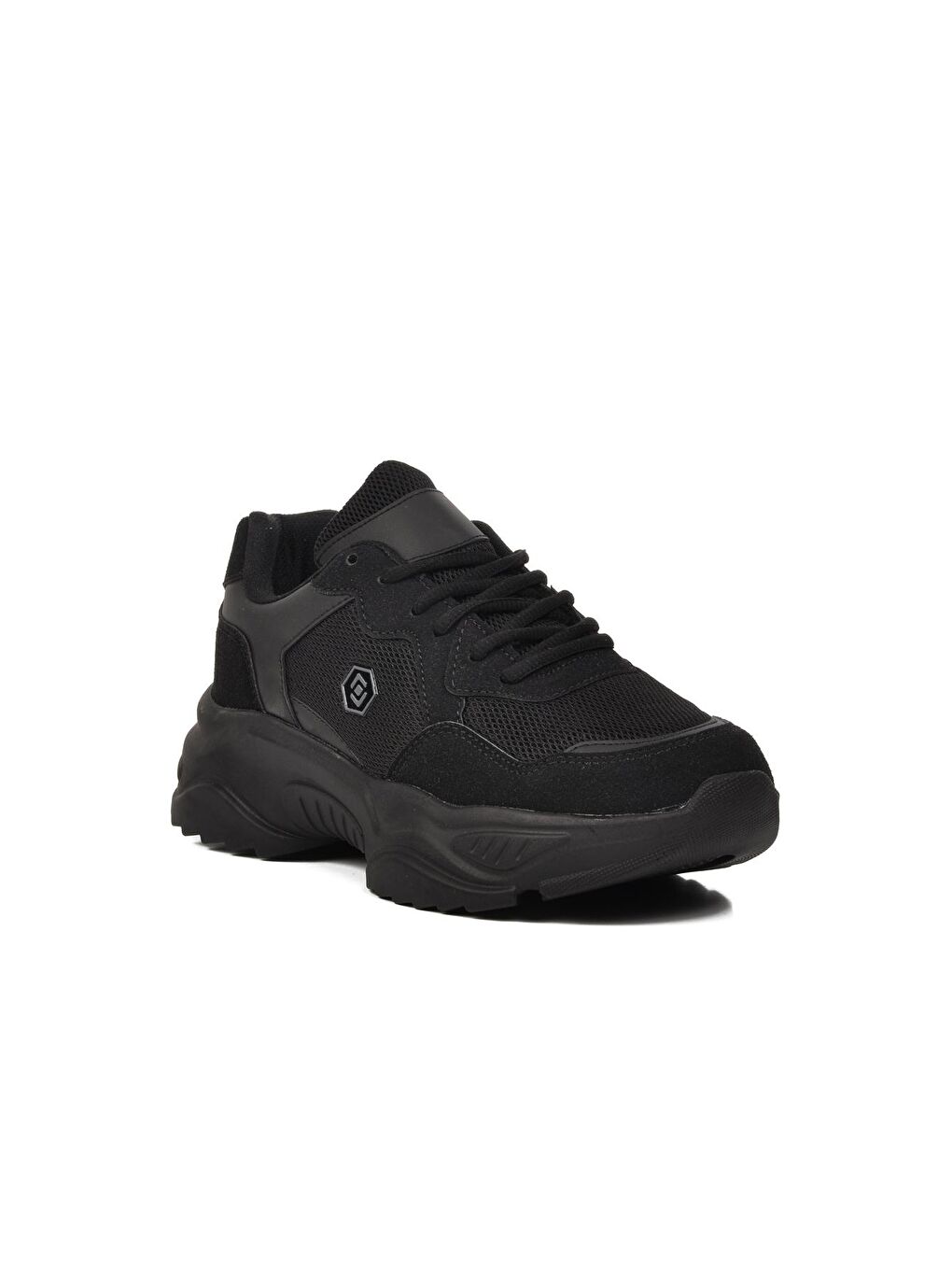 Siyah-Füme Kadın Sneaker 9972-2