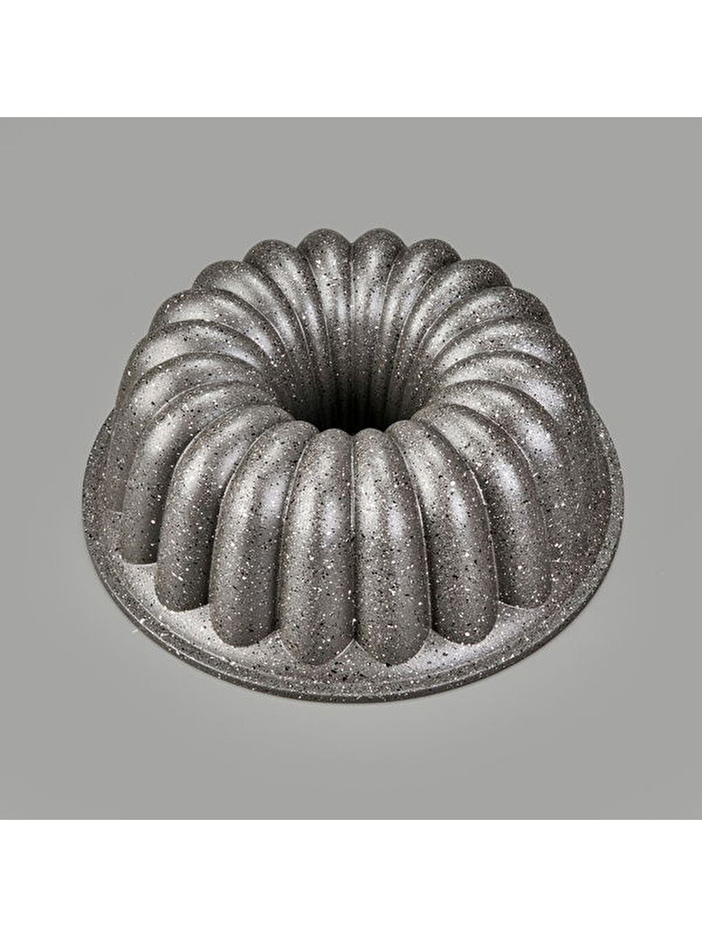 Kitchen Nirvana Kalın Dilimli Kek Kalıbı - Gri - 24 cm-1