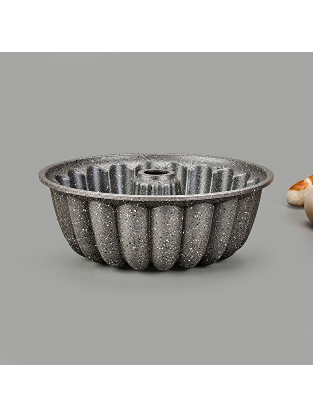 Kitchen Nirvana Kalın Dilimli Kek Kalıbı - Gri - 24 cm-5