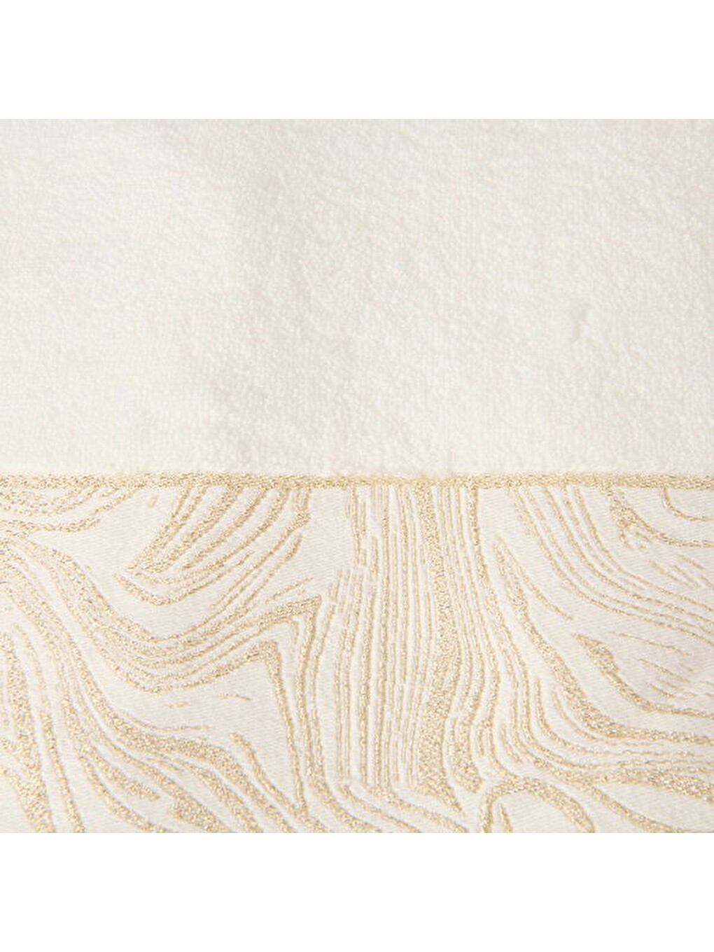Soft Simli Banyo Havlusu - Beyaz - 90x150 cm-3