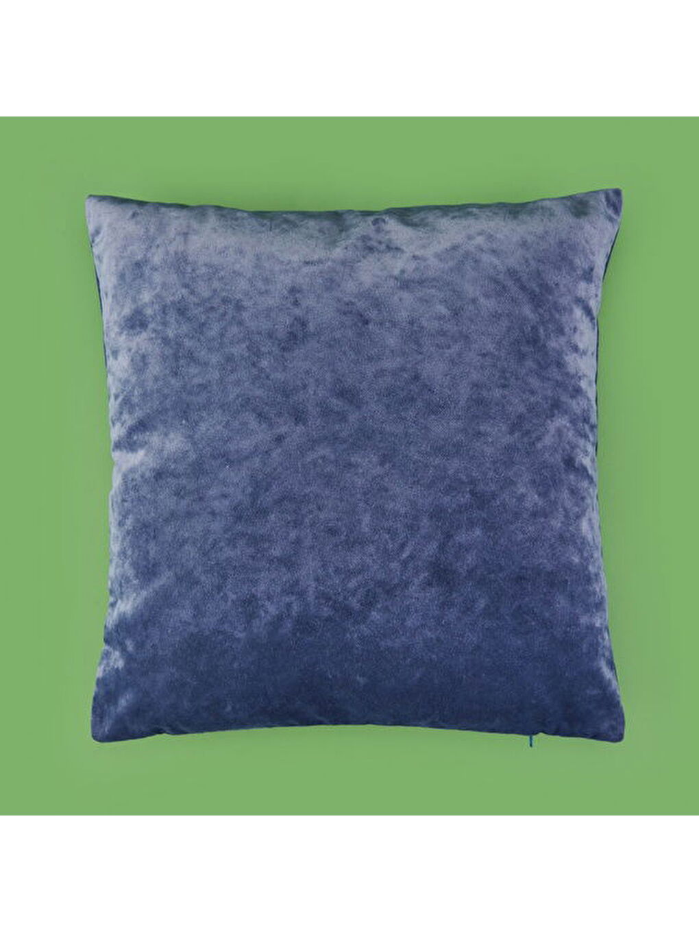 Soft Shiney Kırlent - Mavi - 40x40 cm-2