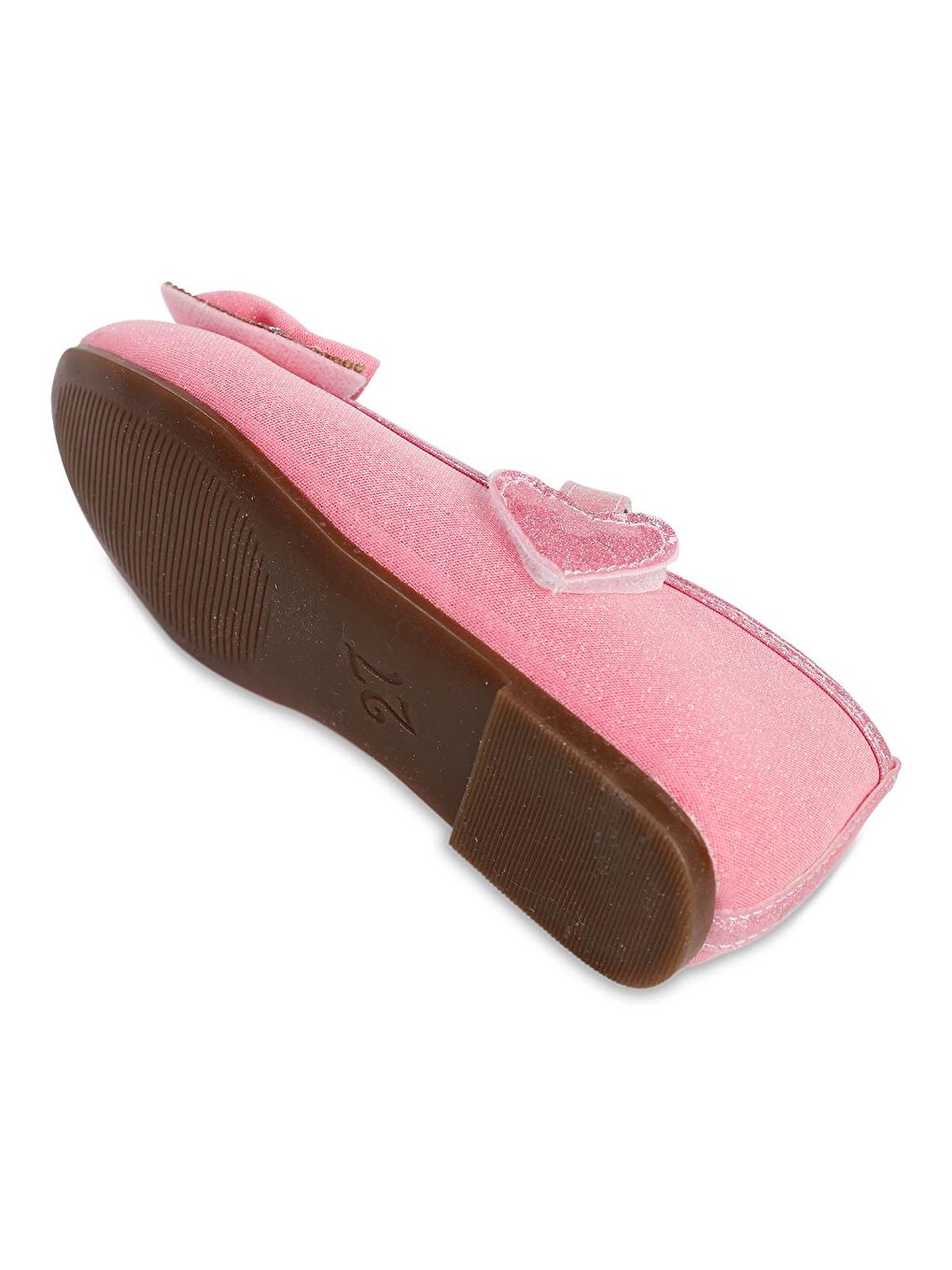 Kız Çocuk Babet Ayakkabı 31-35 Numara Koyu Pembe-1