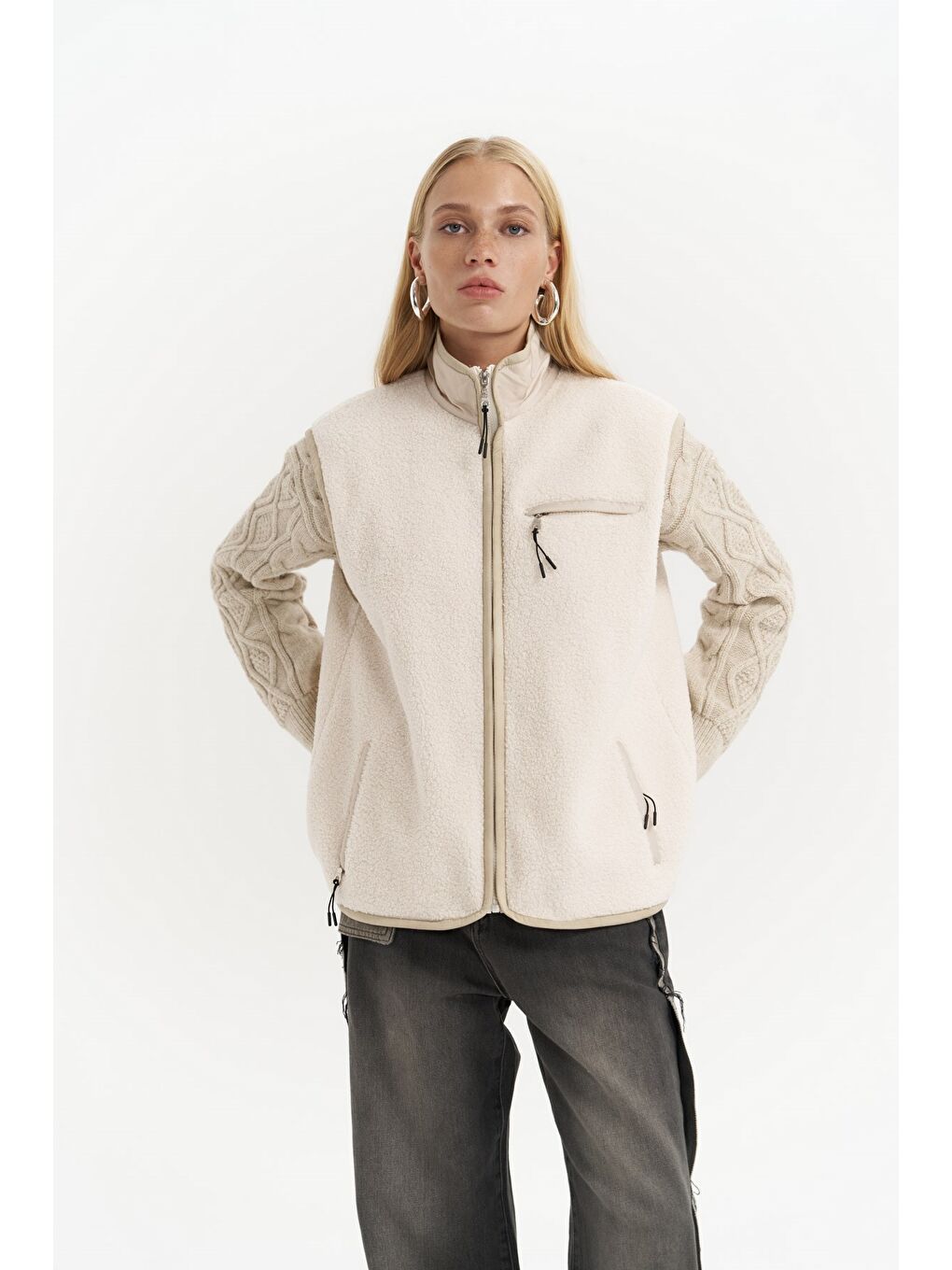 Alberg Bej Salaş Teddy Yelek