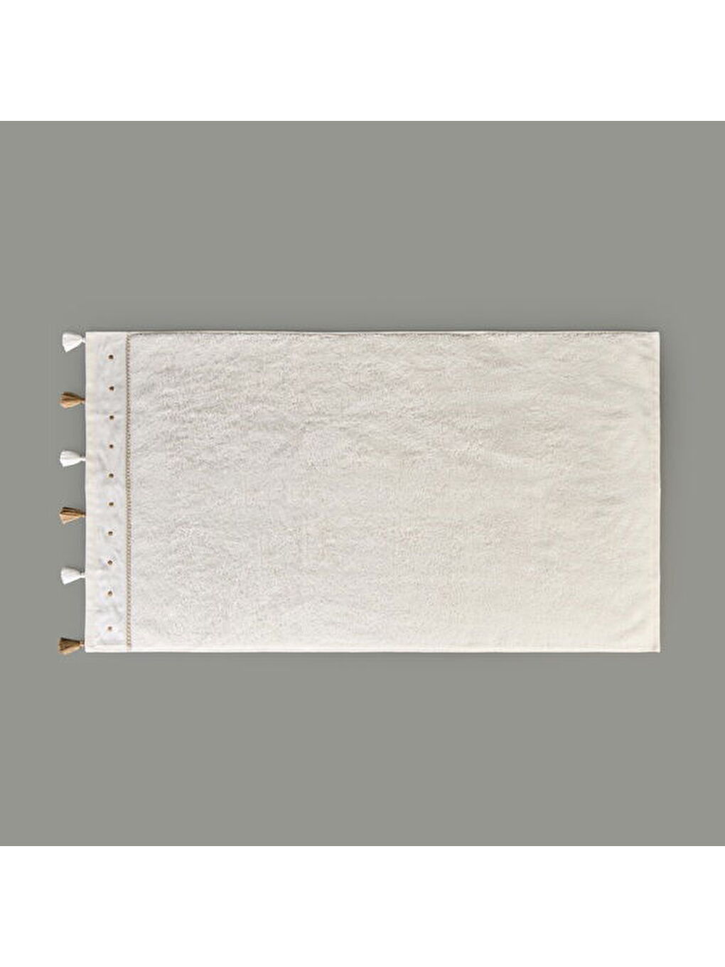 Soft Piene Yüz Havlusu - Ekru / Bej - 50x90 cm-2