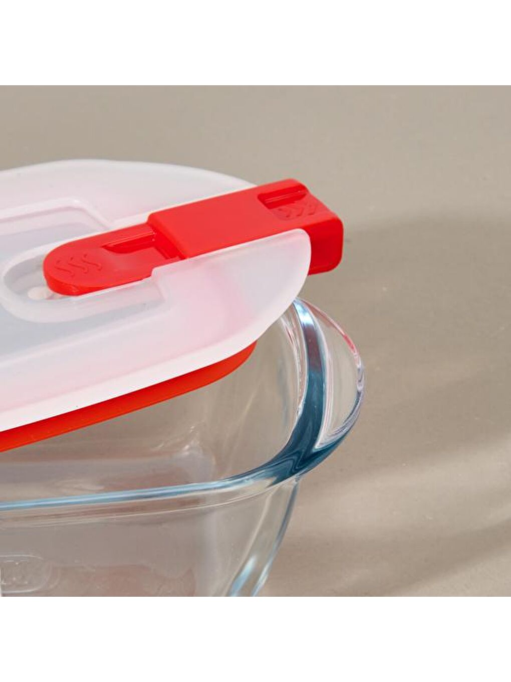 Renksiz Cook & Head Dikdörtgen Kilitli Saklama Kabı - 0,4 lt-2