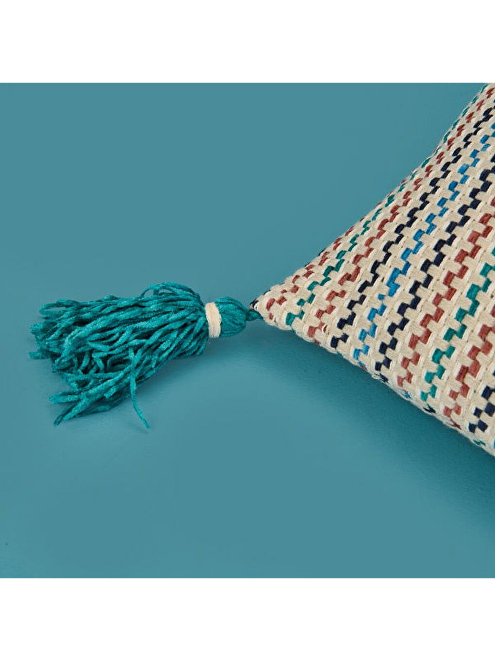 Karışık Soft Shiny Kırlent - Renkli - 30x50 cm-3