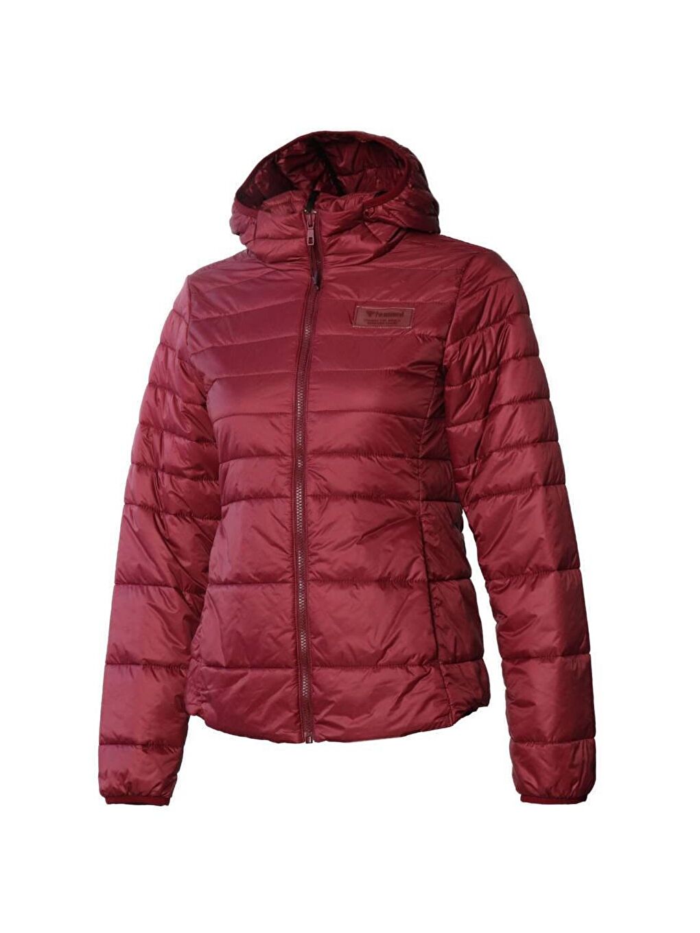 Hummel Bordo Shyvana Kadın Bordo Kapüşonlu Şişme Mont - 1