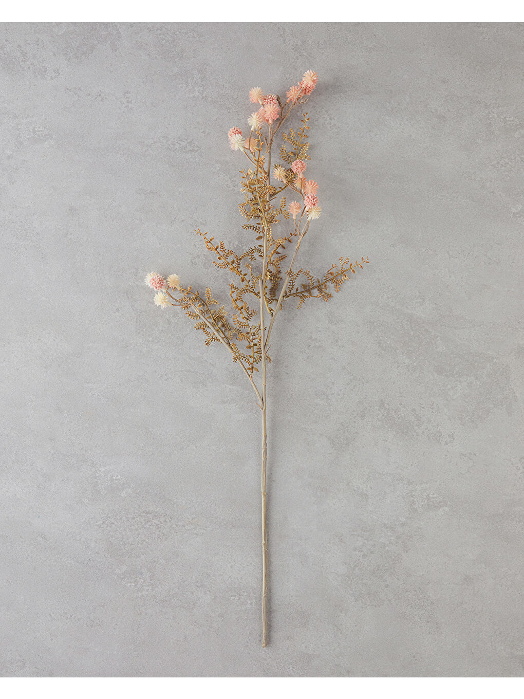 Lecce Tek Dal Yapay Çiçek 72 cm Pembe