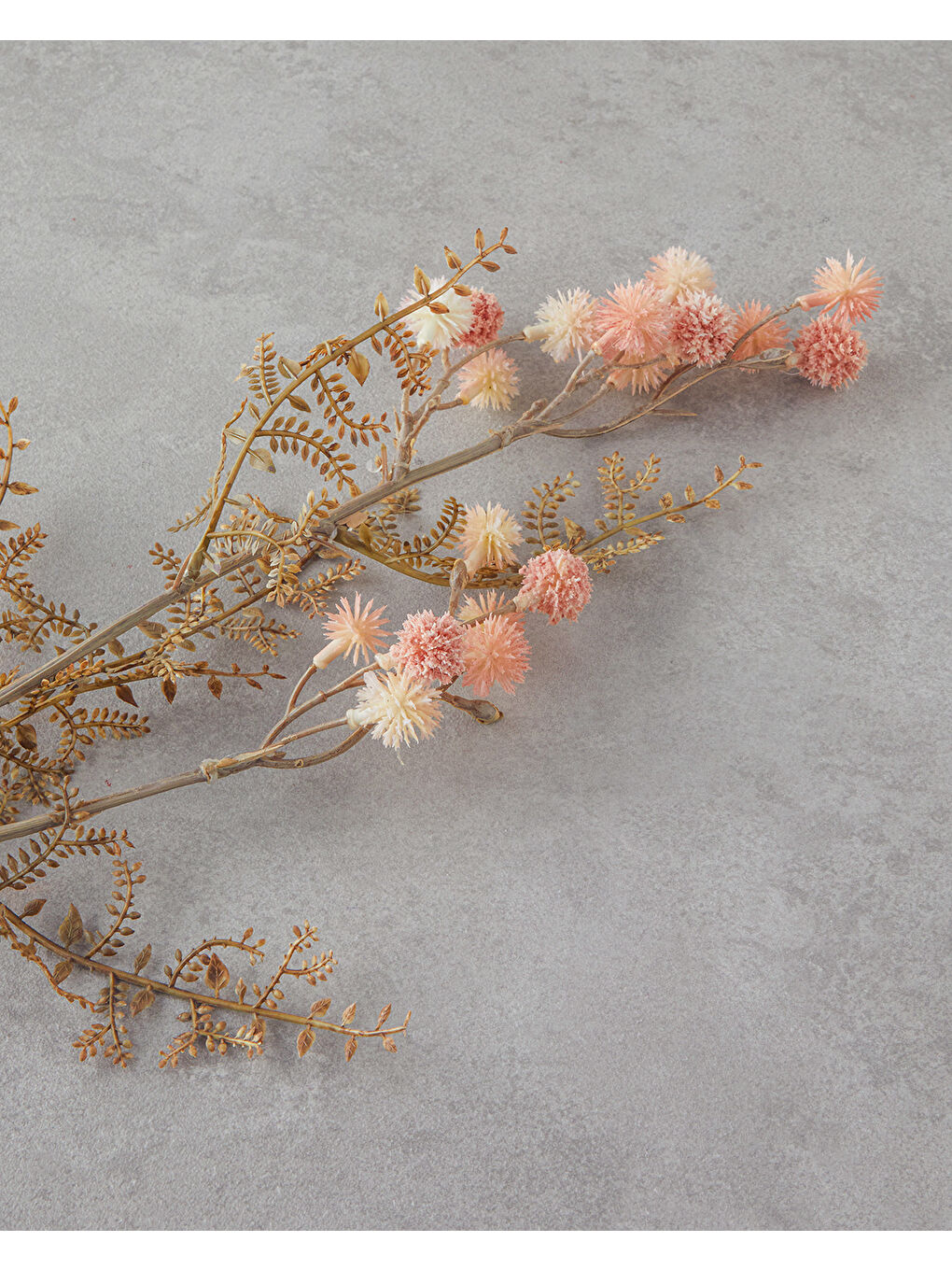 Lecce Tek Dal Yapay Çiçek 72 cm Pembe-1