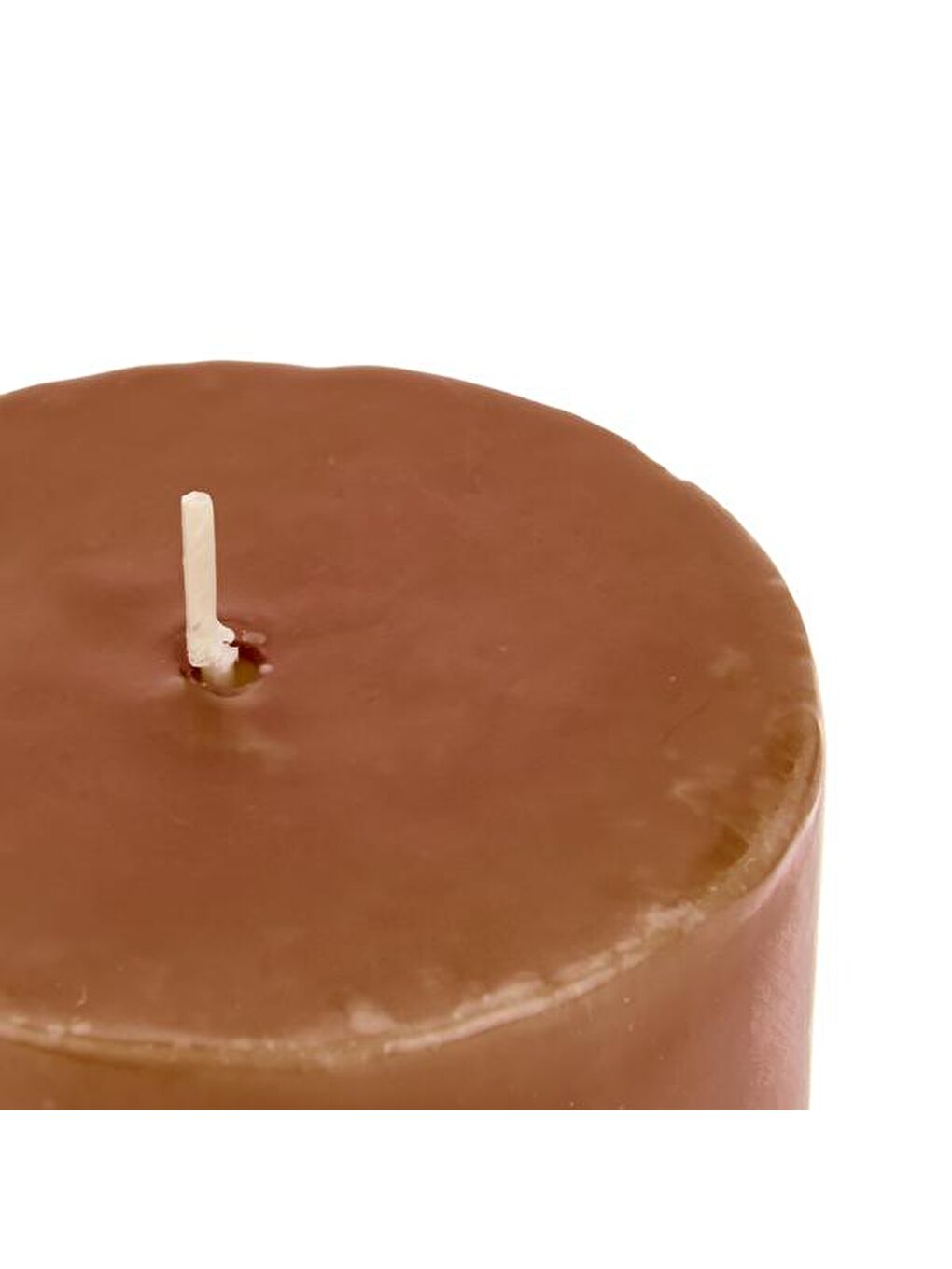 Otantik Baton Mum - Sütlü Kahverengi - 7x15 cm-3