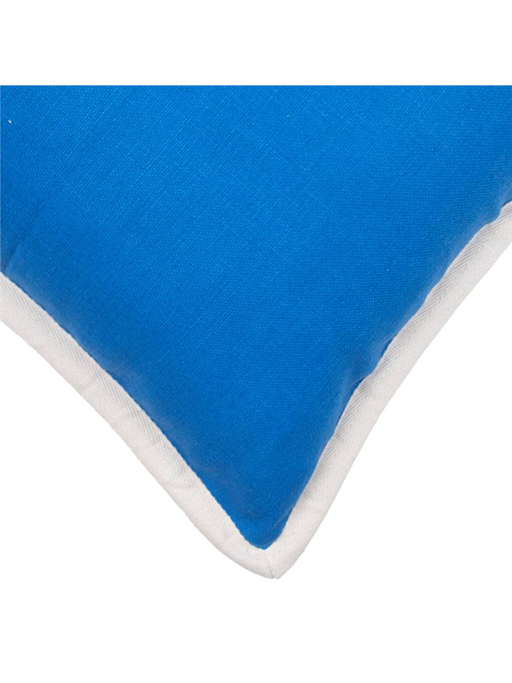 Soft Blatt Kırlent - Mavi - 50x50 cm-2