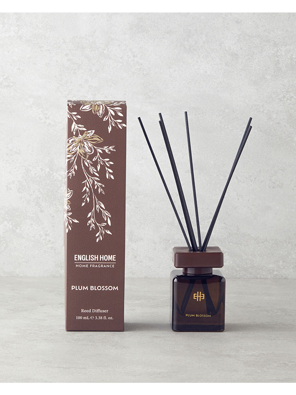 Plum Blossom Çubuklu Oda Kokusu 100 ml Kahverengi