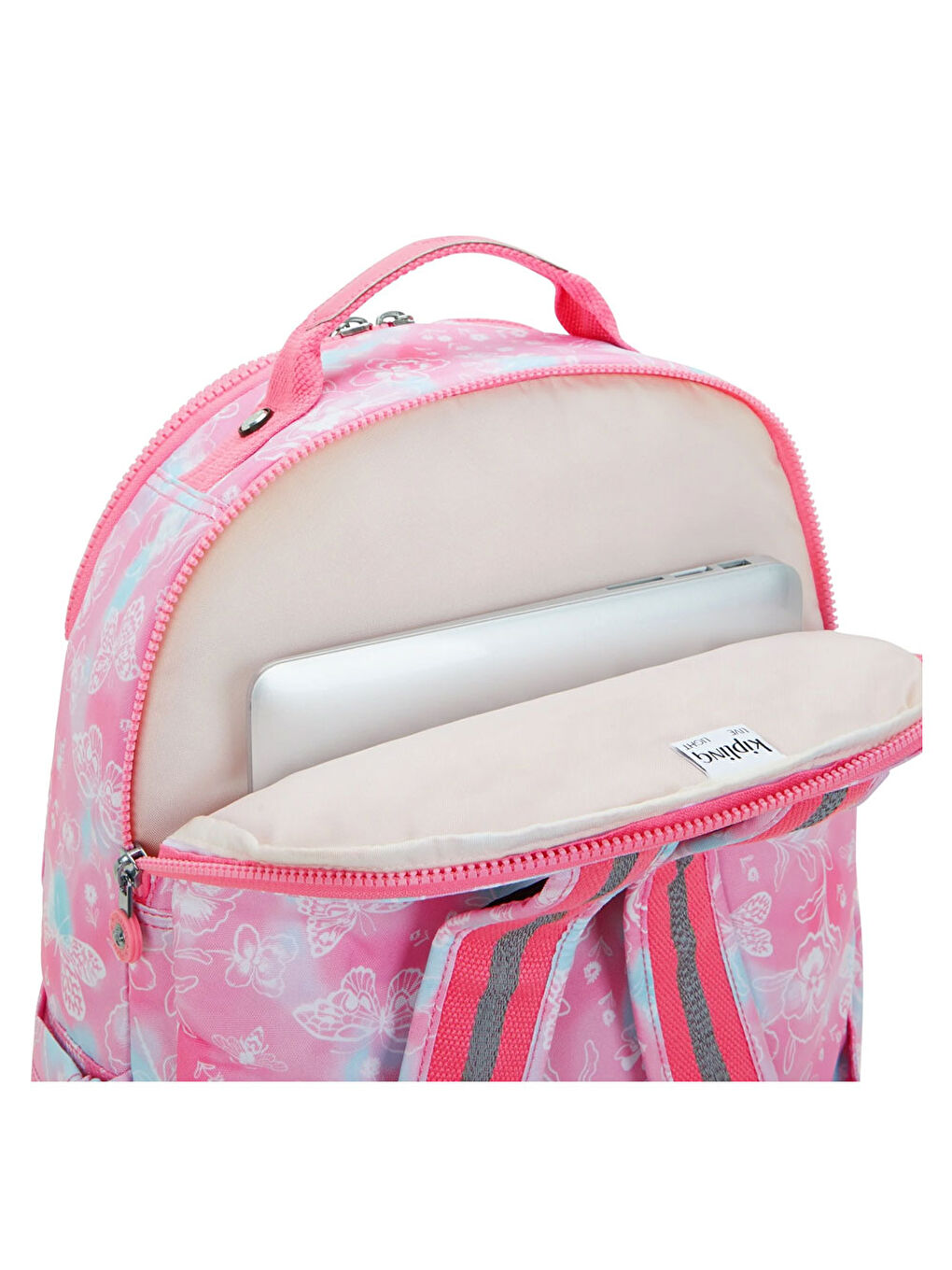 Kipling Pembe Seoul Lap Okul Çantası Garden Clouds KI58162PE - 4