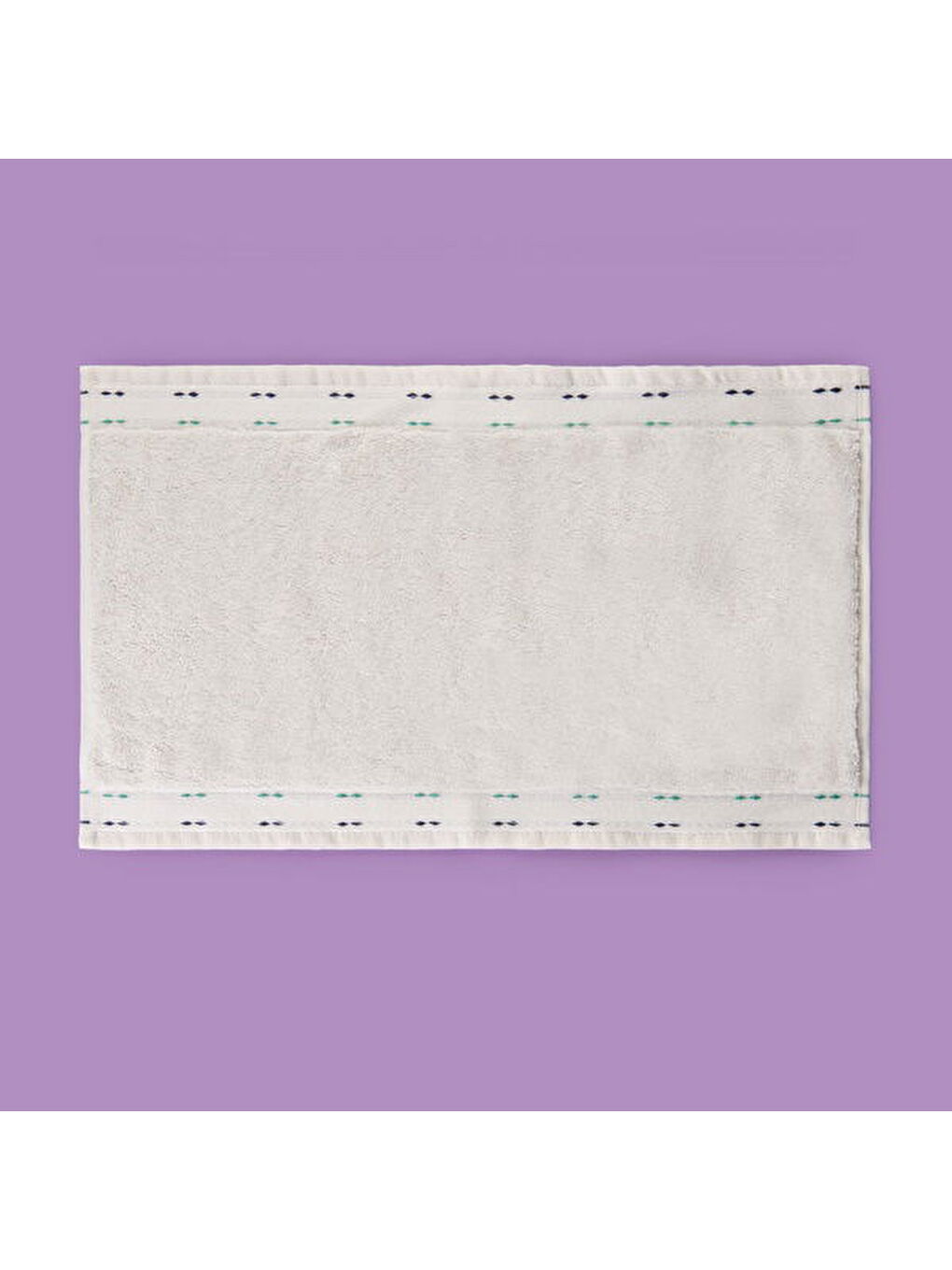 Soft Tiny El Havlusu - Ekru / Renkli - 30x50 cm-3