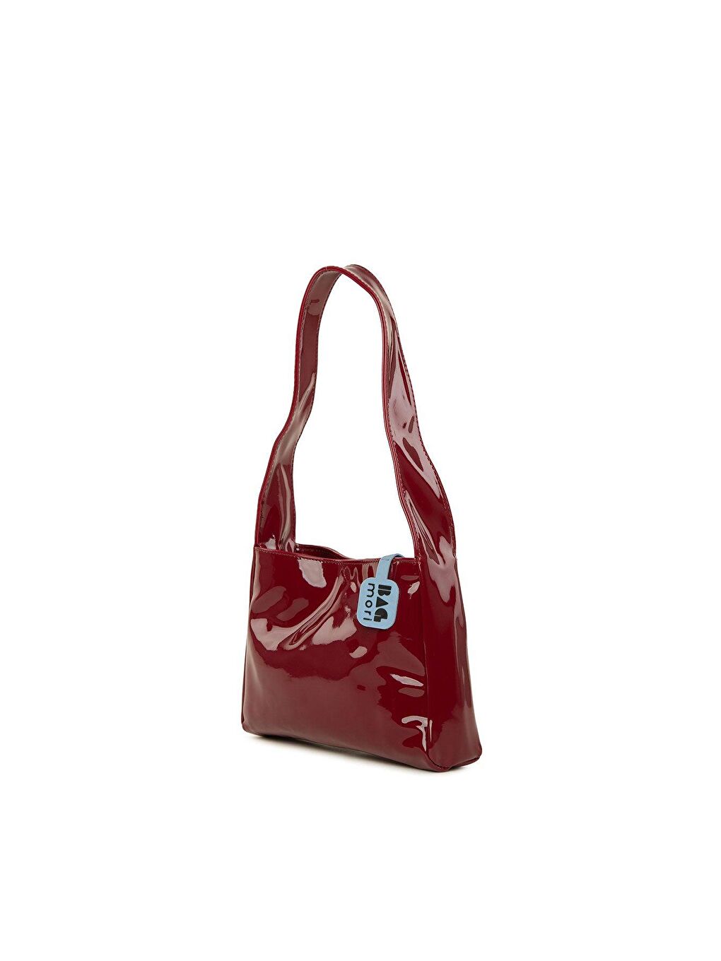 Bordo Rugan Çıtçıtlı Mini Baget-1